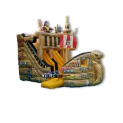 Inflatable Pirate Bouncy Slide