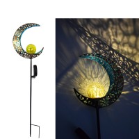 LED Solar Blue Flame Light Outdoor Waterproof Garden Decoration