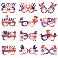 US Independence Day Adult Kids party Decoration Eyeglasses