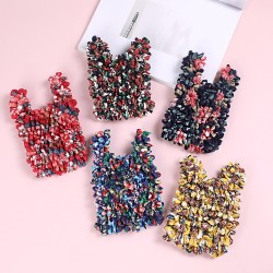 Creative pattern stretch magic bag fold bag fashion trend large capacity multi-functional bubble bag