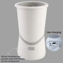 Electric Dog & Cat Paw Cleaner – USB Charging Automatic Pet Foot Washer – Low Noise, Portable & Efficient 3.7V Electric Cleaner for Dogs, Cats & Pets