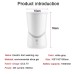 Electric Dog & Cat Paw Cleaner – USB Charging Automatic Pet Foot Washer – Low Noise, Portable & Efficient 3.7V Electric Cleaner for Dogs, Cats & Pets