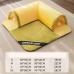 XL size Winter Indoor Warm Plush Cat Bed Hide and Seek Cat Tunnel Play