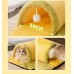 XL size Winter Indoor Warm Plush Cat Bed Hide and Seek Cat Tunnel Play