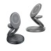3 in 1 Magnetic 360 rotate Metal Wireless Charger Stand Pad for iphone 15 14 13 12 apple watch Airpods fast charging station