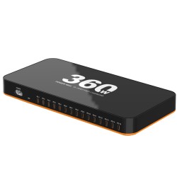 360W Universal USB PD Charger 15 Port USB Type C 24W Fast Charging Station for Ipad Samsung S25 Tablet