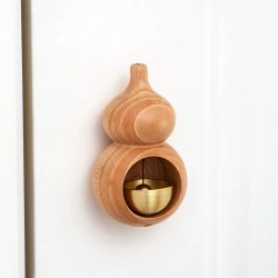 Home suction Door Copper Bell Shop Opening Reminder Magnetic Pendant