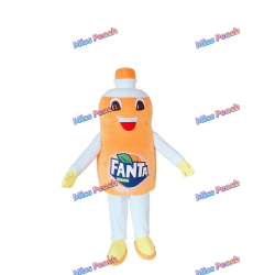 Fanta Bottle Cartoon Costume
