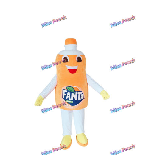Fanta Bottle Cartoon Costume