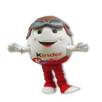 Kinder Egg Mascot Costume Kinder Egg Mascot Costume