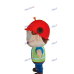 Character Boy Mascot Costume