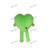 Giant Inflatable Green Heart Mascot Costume