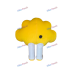 Inflatable Cloud Shape Decoration Mascot Costumes