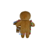 Gingerbread Mascot Costume for Christmas Season