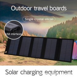 Portable Solar Panel Foldable Solar Panels Charger USB 5V DC Power Solar Panel Mobile Power