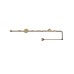 Modern Wall-Mounted Storage Rack - Sleek Metal Hanger for Towels, Bags & Accessories, Space-Saving Design for Apartments