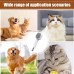 Pet Massage Spray Brush with Floating Hair Remover