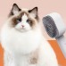 Pet Massage Spray Brush with Floating Hair Remover