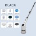 8 In 1 Electric Clean Brush Retractable Long Handle Washing Brush Multifunctional Electric Household Clean Tool Set